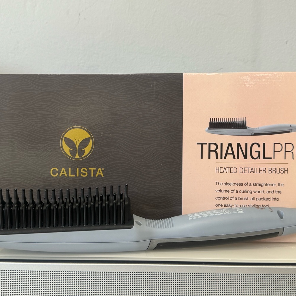 Calista TrianglPro Heated Detailer Brush (River Blue) - Picture 5 of 8